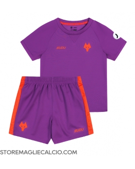 Wolves Maglia Gara Terza Repliche 2024-25 Bambino